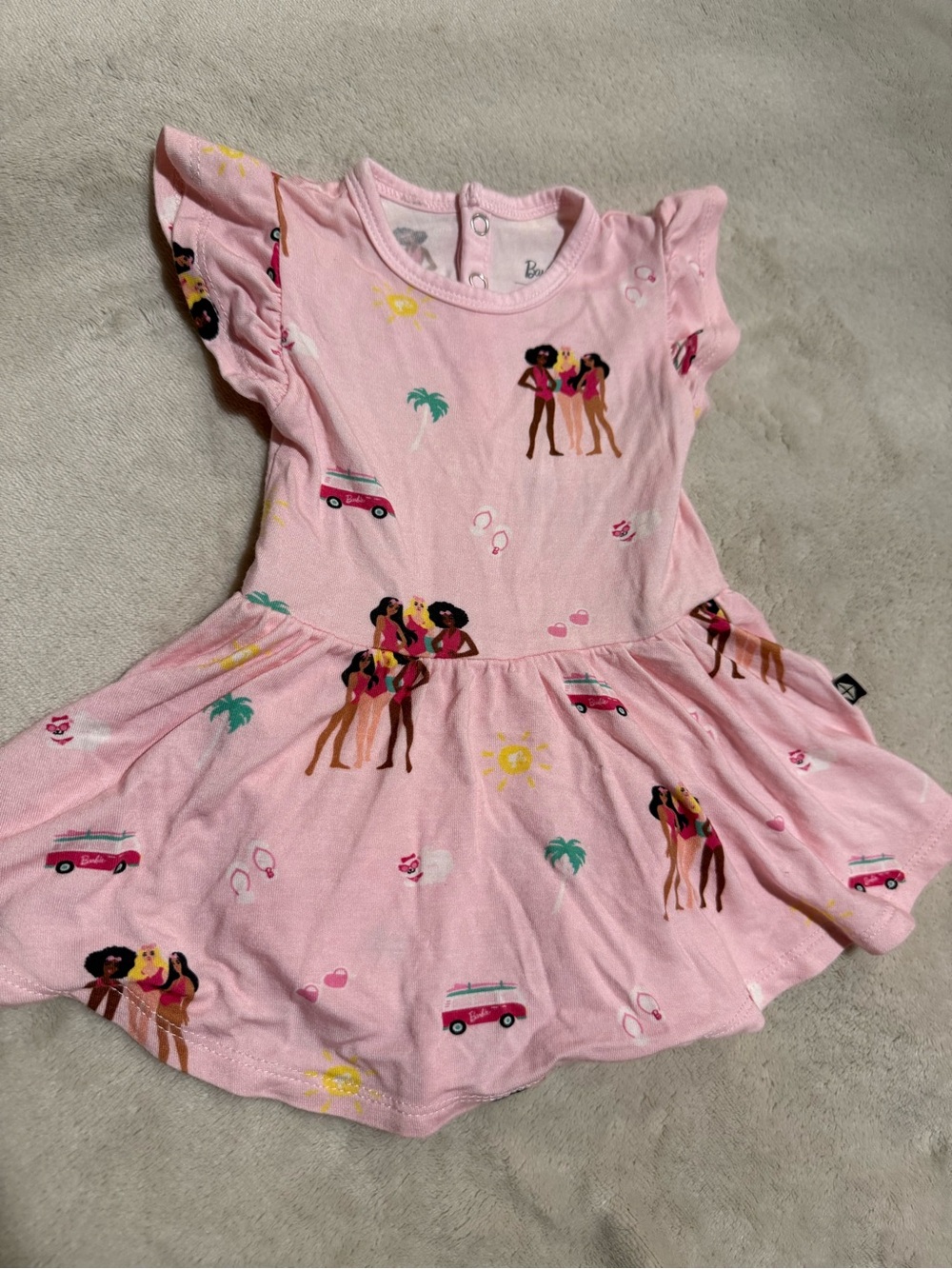 Kyte Baby bodysuit twirl dress